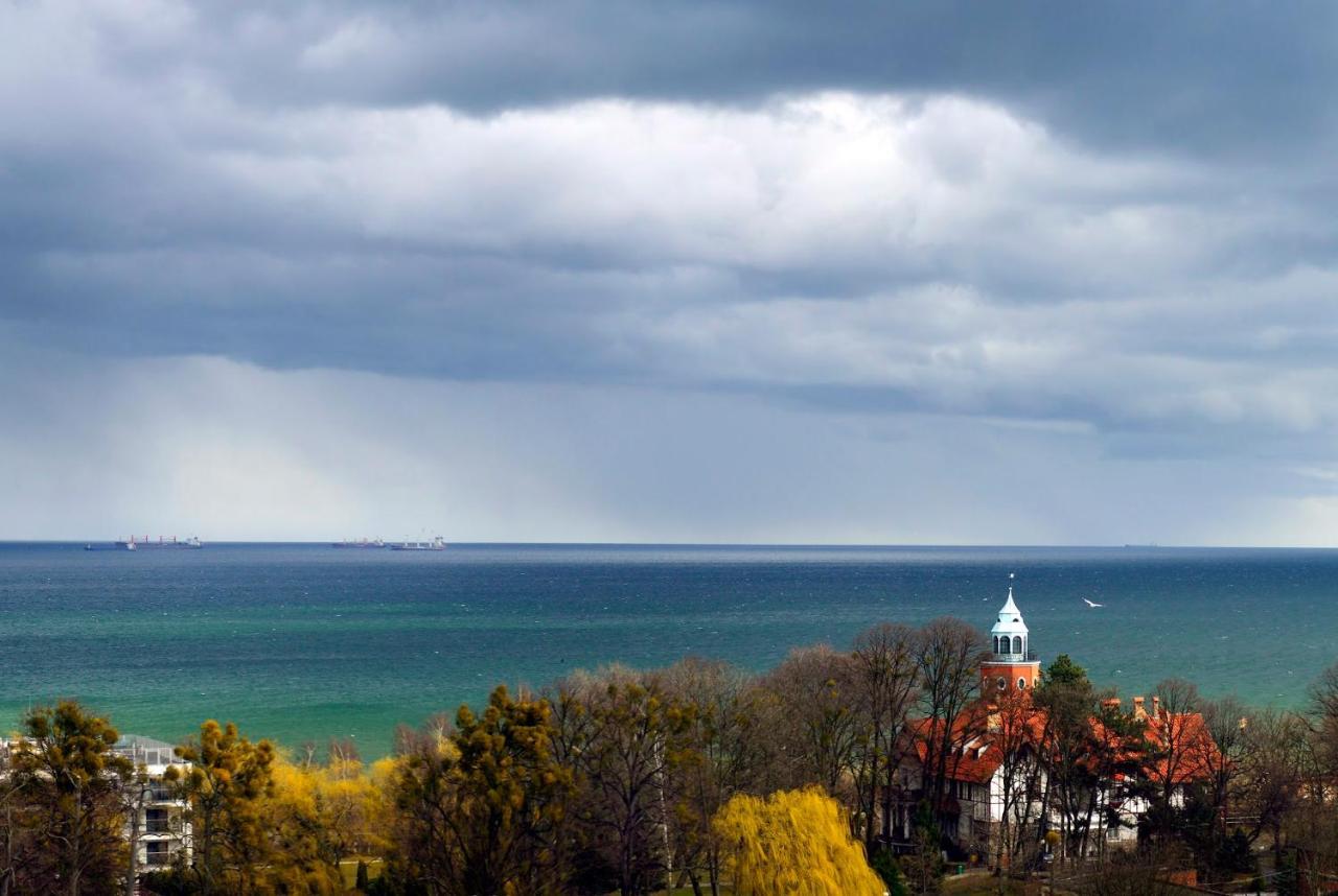 Pokoje Przy Plazy Z Widokiem Na Morze Apartment Sopot Exterior foto