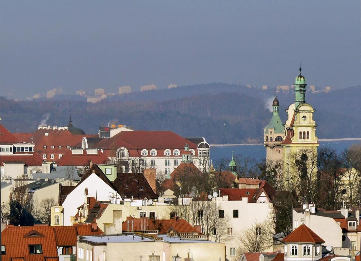 Pokoje Przy Plazy Z Widokiem Na Morze Apartment Sopot Exterior foto