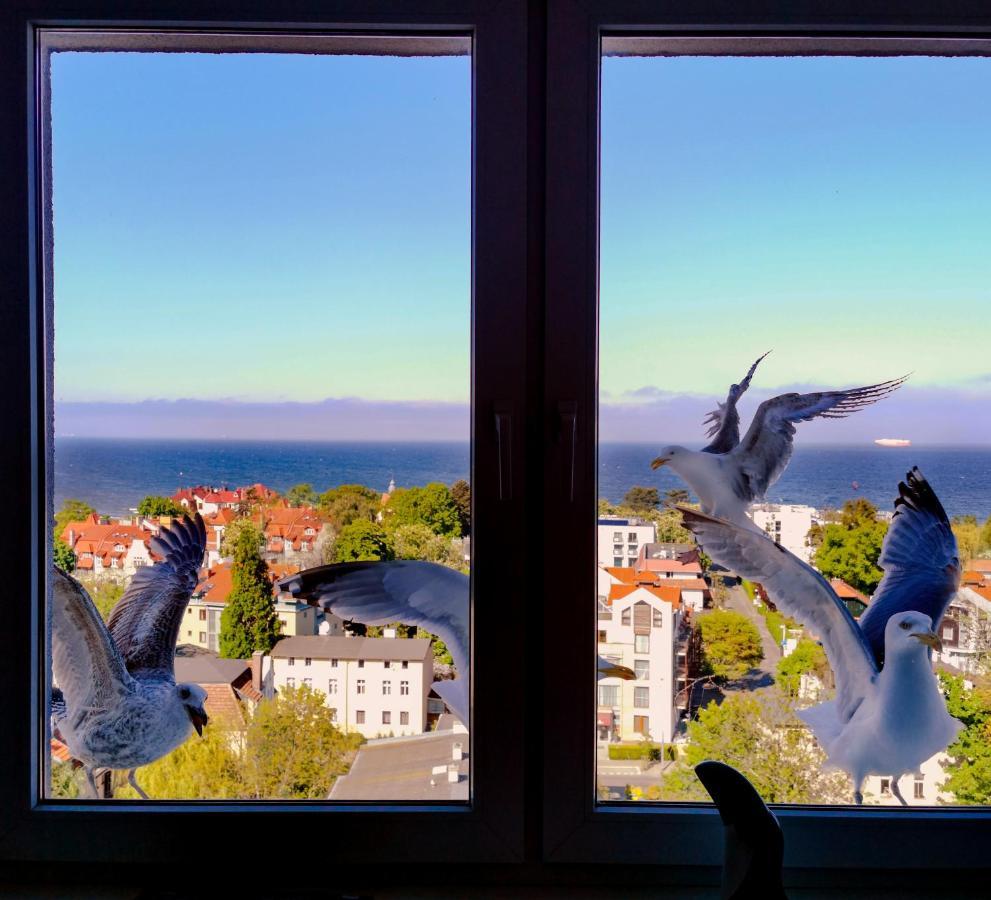 Pokoje Przy Plazy Z Widokiem Na Morze Apartment Sopot Exterior foto