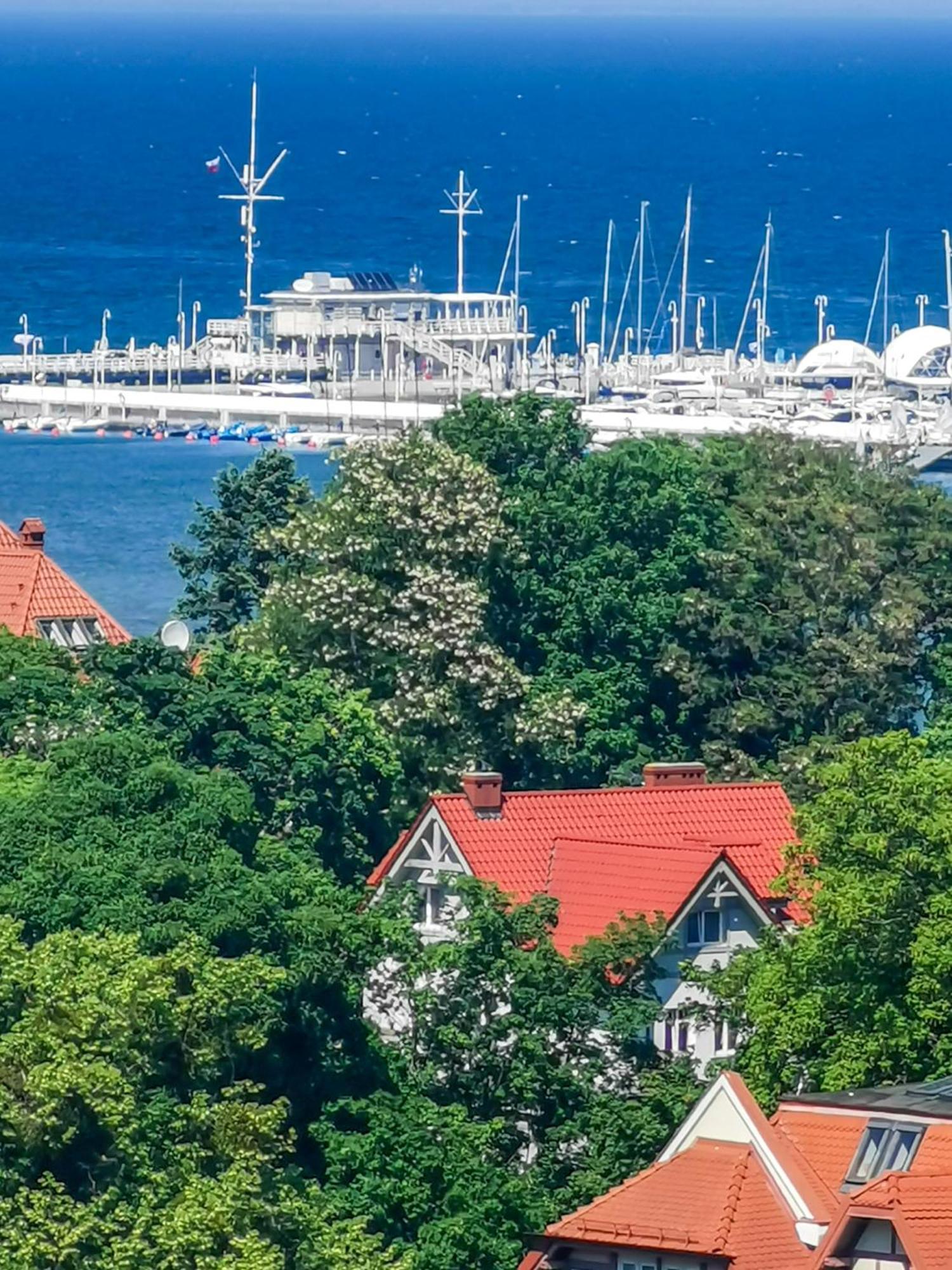 Pokoje Przy Plazy Z Widokiem Na Morze Apartment Sopot Exterior foto